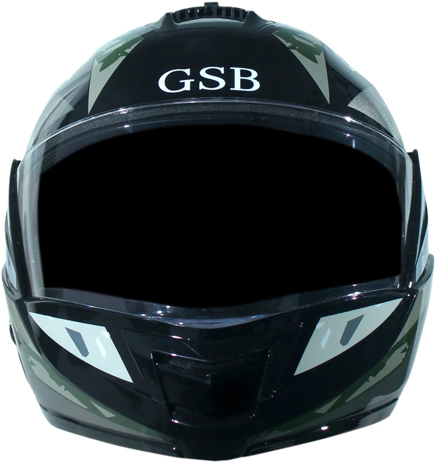 G- FORCE BLACK (GREY) Motorbike Helmet (Black, Grey) - view 4